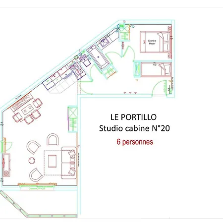 Le Portillo - Piscine - Pour 6 Personnes Mae-5163