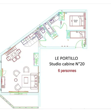 Résidence Le Portillo - Piscine - Pour 6 Personnes Mae-5163 Appartement